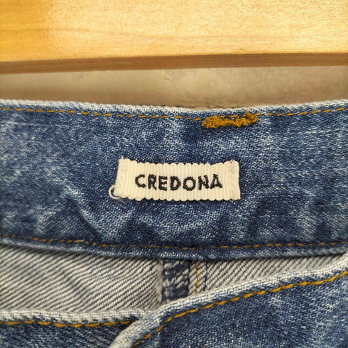 クレドナ CREDONA ワイド ビートル デニム パンツ domestic レディース 2