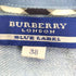 バーバリーブルーレーベル BURBERRY BLUE LABEL ロゴ刺繍 ノースリーブ フーデッドワンピース レディース 38