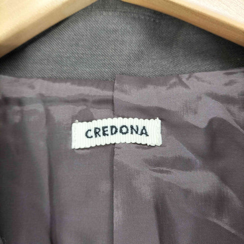 クレドナ CREDONA SAVILE WOOL HOOK JACKET レディース 0
