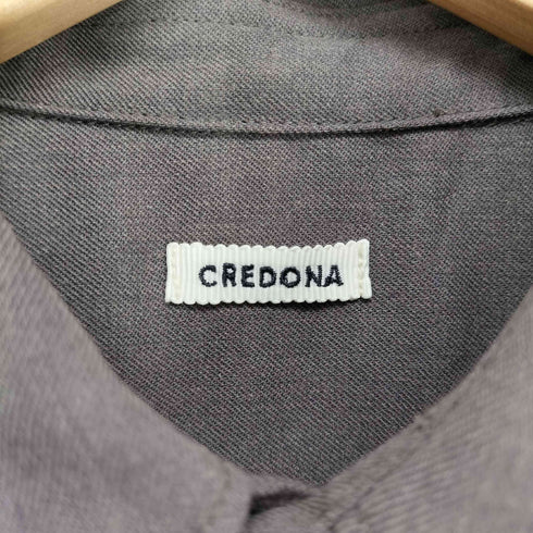 クレドナ CREDONA 25AW SAVILE WOOL SHIRT レディース FREE