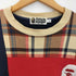 アベイシングエイプ A BATHING APE 21aw BAPE CHECK APE HEAD CREWNECK メンズ JPN:L