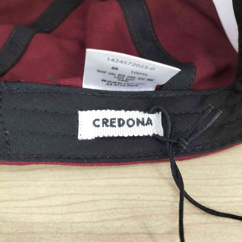 クレドナ CREDONA THE C ロゴ刺繍 ベースボールキャップ レディース FREE