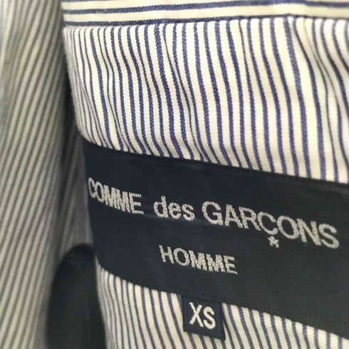 コムデギャルソンオム COMME des GARCONS HOMME 裏地ストライプ 2B テーラードジャケット メンズ JPN:XS