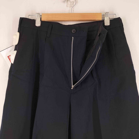 ワイズフォーメン Ys for men 90S 100番台 ウールギャバ 2タック センタープレスワイドスラックス メンズ JPN:4