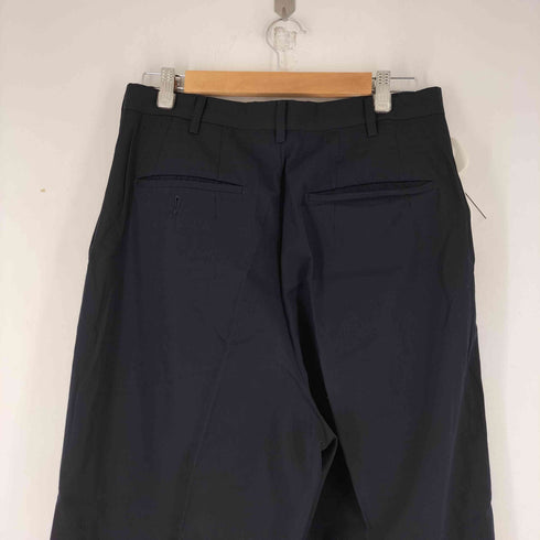 ワイズフォーメン Ys for men 90S 100番台 ウールギャバ 2タック センタープレスワイドスラックス メンズ JPN:4