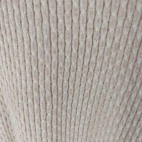 バトナー BATONER S/S リネン混ケーブルニット レディース JPN:1