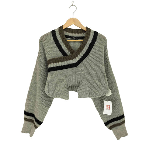 スドーク soduk 23SS up side down knit top レディース