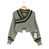 スドーク soduk 23SS up side down knit top レディース
