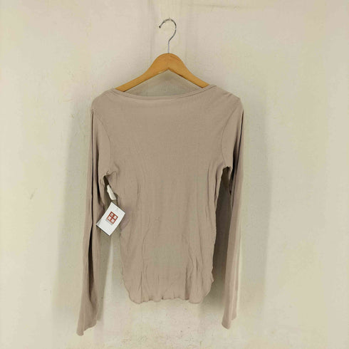 ビームスジャパン BEAMS JAPAN リブヘンリーネック + クルーネック Tシャツ レディース JPN:1