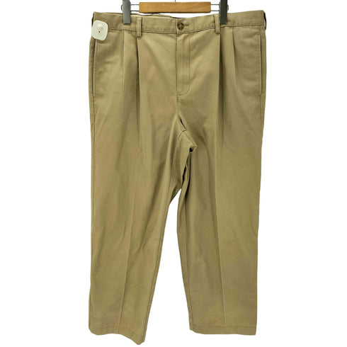 エルエルビーン L.L.Bean 90S-00S CLASSIC FIT 2タック コットン ワイド チノ パンツ メンズ 37