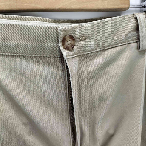 エルエルビーン L.L.Bean 90S-00S CLASSIC FIT 2タック コットン ワイド チノ パンツ メンズ 37