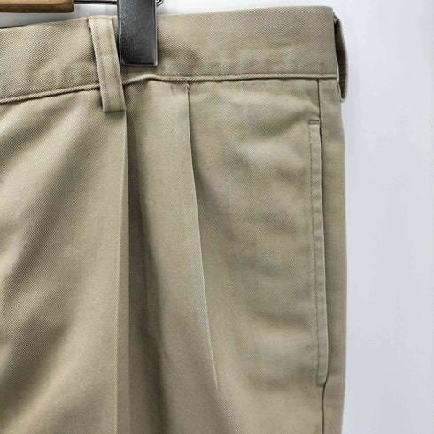 エルエルビーン L.L.Bean 90S-00S CLASSIC FIT 2タック コットン ワイド チノ パンツ メンズ 37