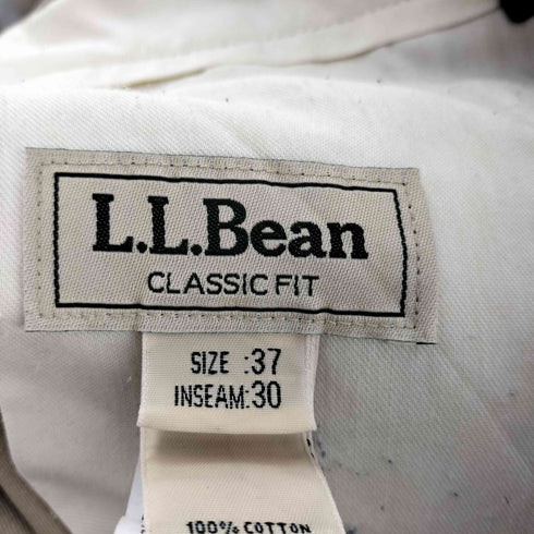 エルエルビーン L.L.Bean 90S-00S CLASSIC FIT 2タック コットン ワイド チノ パンツ メンズ 37