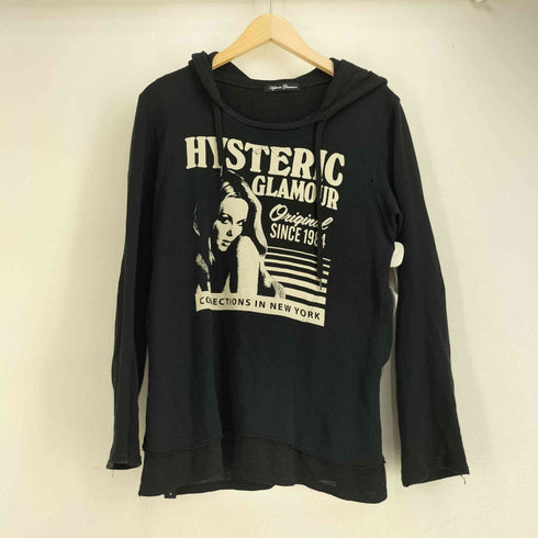 ヒステリックグラマー HYSTERIC GLAMOUR ヒスガール プリント プルオーバーパーカー Y2K メンズ FREE