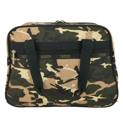 レスポートサック LeSportsac ポーチ付き 迷彩 ハンドバッグ レディース