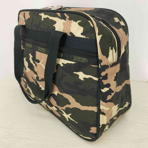レスポートサック LeSportsac ポーチ付き 迷彩 ハンドバッグ レディース