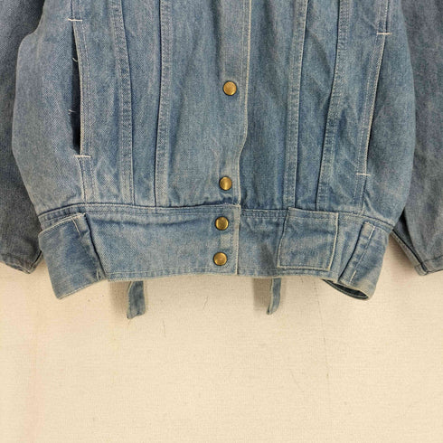 ダニエレアレッサンドリーニ DANIELE ALESSANDRINI スナップボタン スタッズ装飾 デニムジャケット レディース import:S