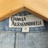 ダニエレアレッサンドリーニ DANIELE ALESSANDRINI スナップボタン スタッズ装飾 デニムジャケット レディース import:S