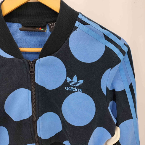 アディダスオリジナルス adidas Originals ドット柄 ショート丈 トラックジャケット レディース JPN:L