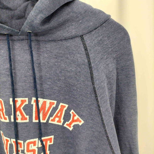 バセットウォーカー BASSETT WALKER 80-90s PARKWAY WEST ロゴプリント パーカー レディース import:XL