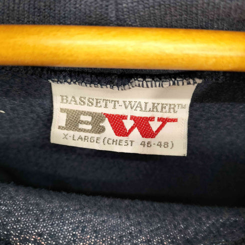 バセットウォーカー BASSETT WALKER 80-90s PARKWAY WEST ロゴプリント パーカー レディース import:XL