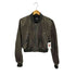 ザラ ZARA フェイクレザー ボンバージャケット レディース import:S