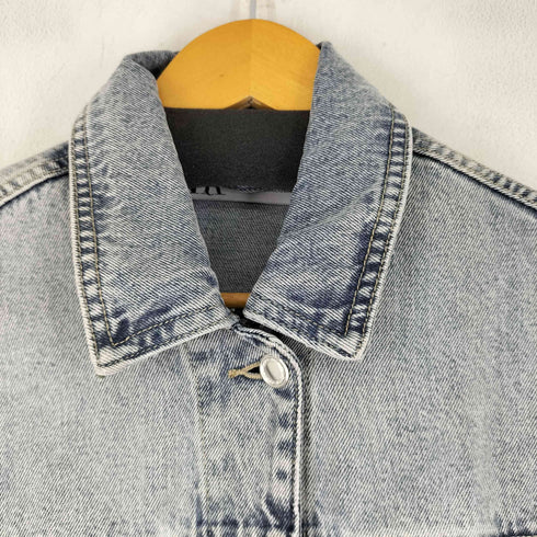 ザラ ZARA オーバーサイズ デニムジャケット レディース US M