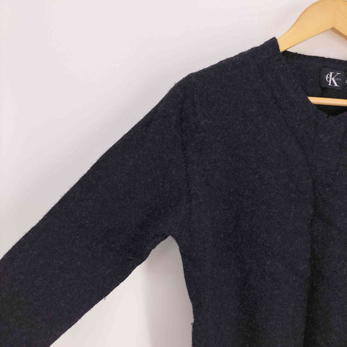 シーケーカルバンクライン ck Calvin Klein Vネック ウールニット メンズ import:L