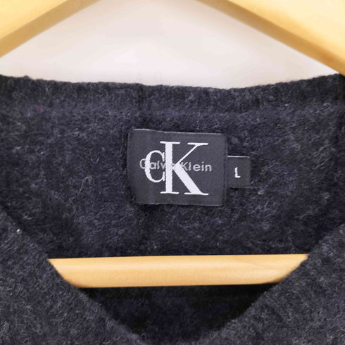 シーケーカルバンクライン ck Calvin Klein Vネック ウールニット メンズ import:L