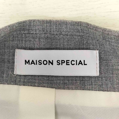 メゾンスペシャル MAISON SPECIAL カットオフ Short Gilet レディース FREE
