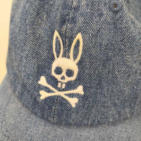 サイコバニー Psycho Bunny デニムキャップ メンズ