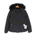 ザラ ZARA ファー フーデッド ダウンジャケット レディース import:XL