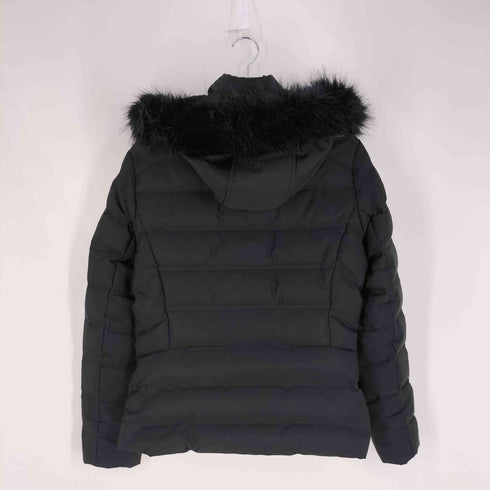 ザラ ZARA ファー フーデッド ダウンジャケット レディース import:XL