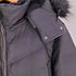 ザラ ZARA ファー フーデッド ダウンジャケット レディース import:XL