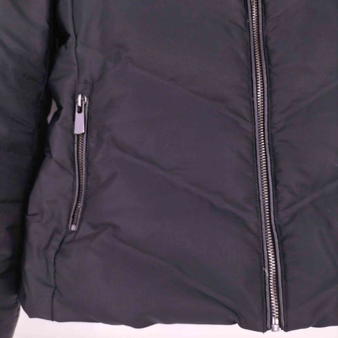 ザラ ZARA ファー フーデッド ダウンジャケット レディース import:XL