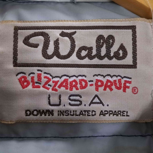 ウォールズ WALLS 80S USA製 BLIZZARD-PRUF ダウンジャケット メンズ MEDIUM REGULAR
