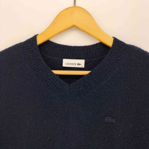 ラコステ LACOSTE Vネックブークレーニットセーター レディース JPN:36