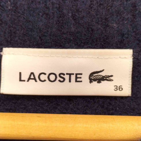 ラコステ LACOSTE Vネックブークレーニットセーター レディース JPN:36