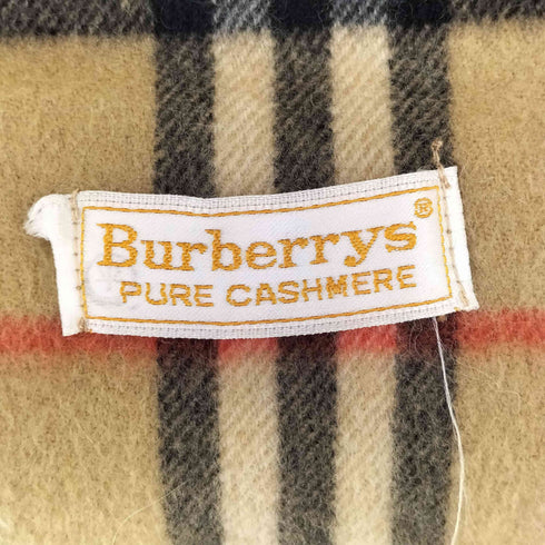バーバリーズ BURBERRYS ノバチェック カシミヤ マフラー レディース