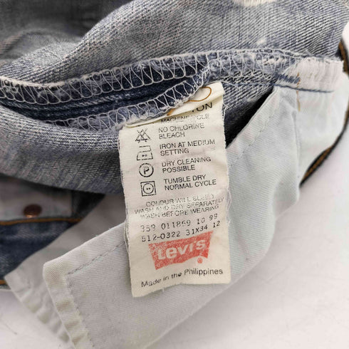 リーバイス Levis 90S 512 スリムテーパード デニムパンツ カットオフ デニムパンツ メンズ W31L34