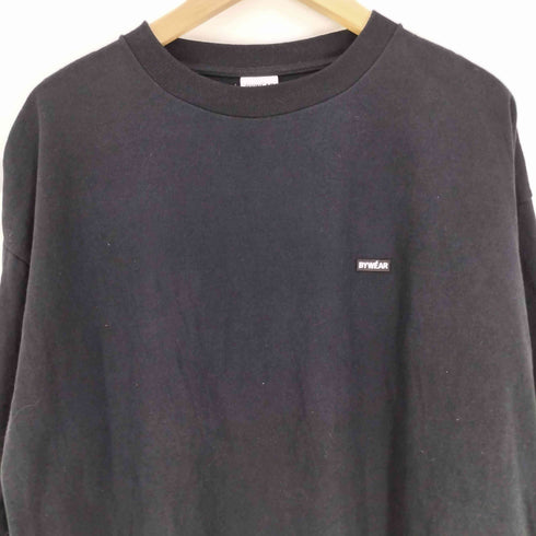 BYWEAR ロゴワッペン コットン L/S Tシャツ メンズ JPN:L