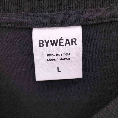BYWEAR ロゴワッペン コットン L/S Tシャツ メンズ JPN:L