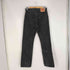リーバイス Levis 00S メキシコ製 505 REGULAR FIT 後染めブラックデニム メンズ W30/L34