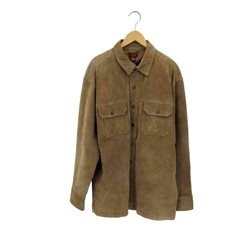 エディーバウアー Eddie Bauer SEATTLE SUEDE スエード トラッカージャケット メンズ L