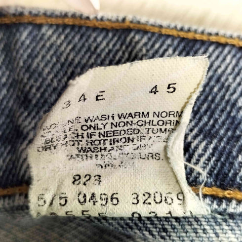 リーバイス Levis 90S USA製 オレンジタブ 555 RELAXED FIT STRAIGHT LEG デニムパンツ メンズ W34/L34