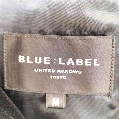 ユナイテッドアローズ UNITED ARROWS BLUE LABEL コットン ベロア 1B テーラードジャケット メンズ import:M