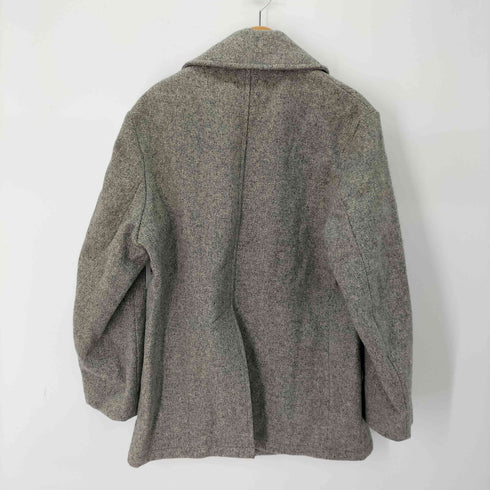 エディーバウアー Eddie Bauer 80s 黒タグ ウール ナイロン ピーコート メンズ 42