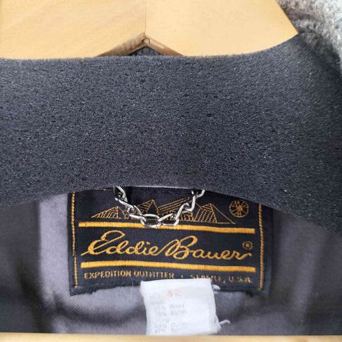 エディーバウアー Eddie Bauer 80s 黒タグ ウール ナイロン ピーコート メンズ 42