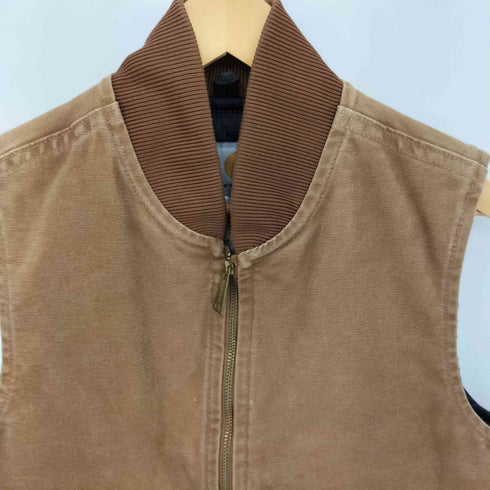 カーハート Carhartt メキシコ製 裏キルティング ワーク ダックベスト メンズ import:S