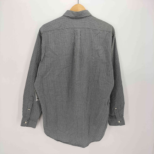 ポロジーンズカンパニーラルフローレン POLO JEANS COMPANY RALPH LAUREN 90s 星条旗 ギンガムチェック ボタンダウンシャツ ポロジン メンズ import:M